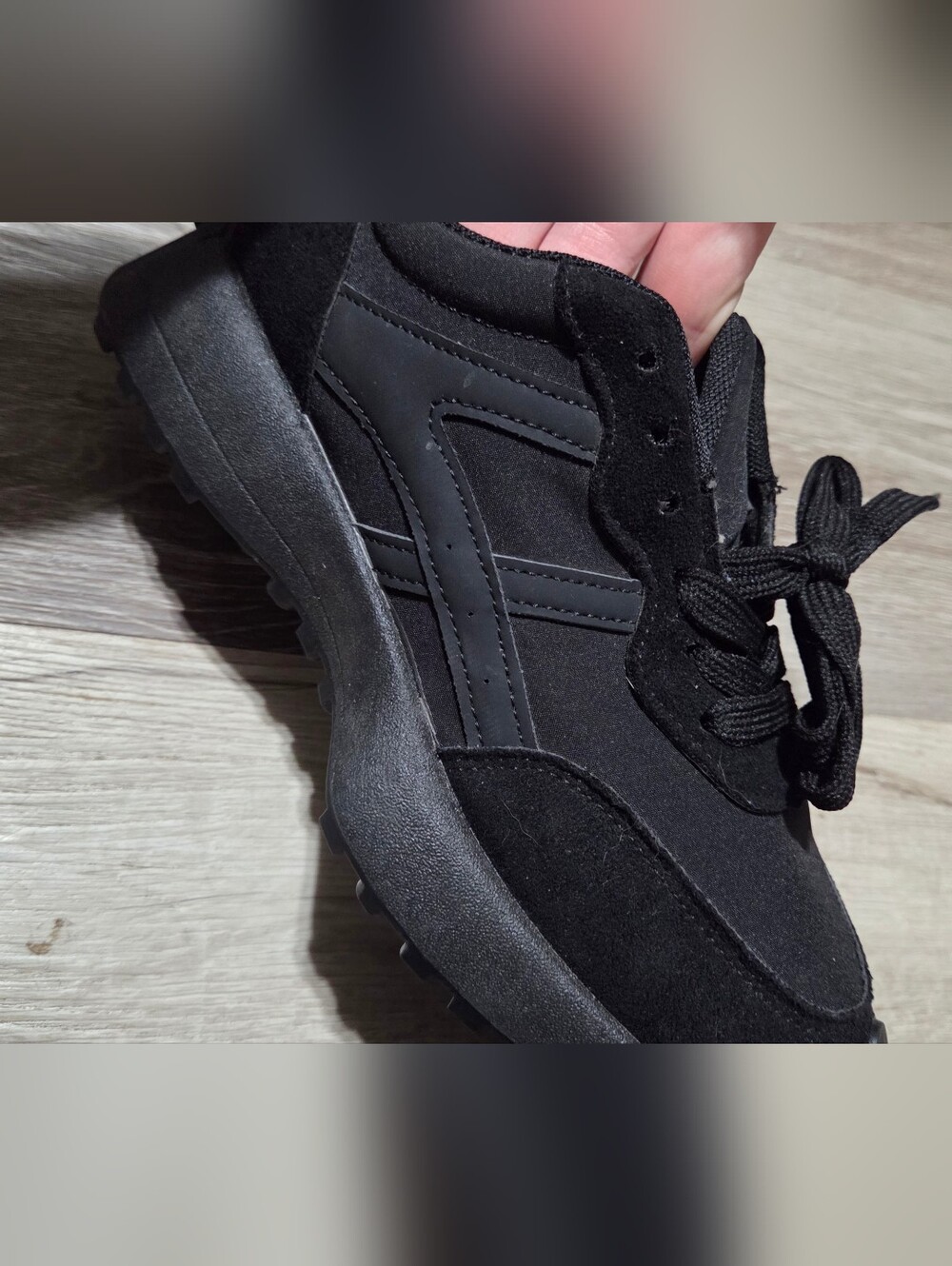 Womens All Black Shoes